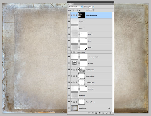 From My Desktop. The Many Layers Of A Texture!